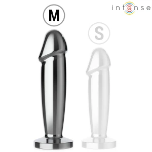 INTENSE - PLUG ANAL 10 VIBRATIONS GODE MÃTALLIQUE AVEC TÃLÃCOMMANDE M